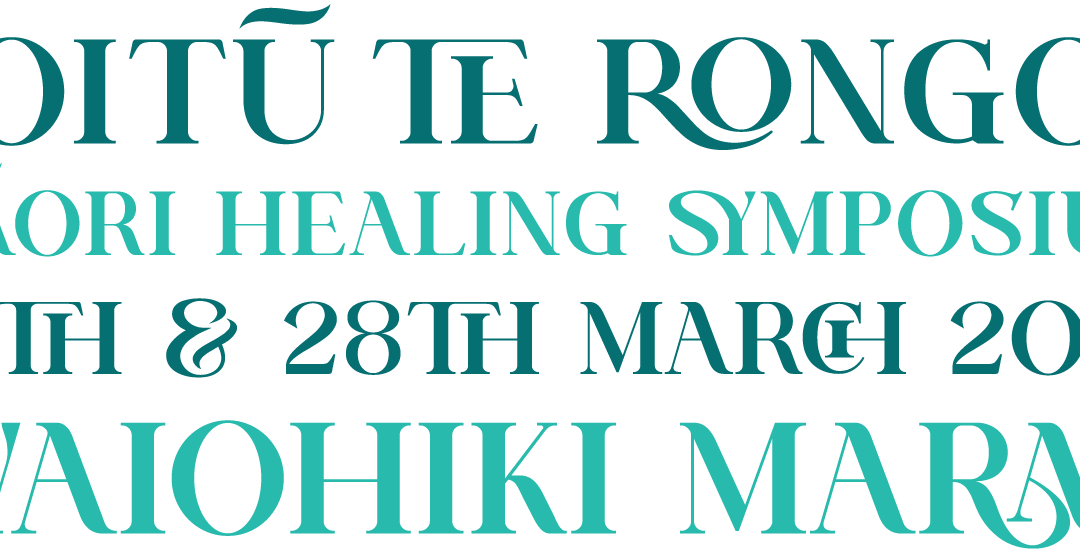 Toitū te Rongoā